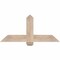 Ekena Millwork Eugene Smooth Timber Gable Bracket, Douglas Fir, 48"W x 22"H x 5 1/2"D x 5 1/2"F, 11/12 Pitch GBW048X22X0606EUG00SDF - alternate 1
